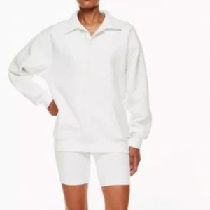 Aritiza boyfriend polo sweater
